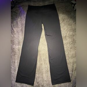 Lululemon Athletica Flared Cris Cross Waist Leggings